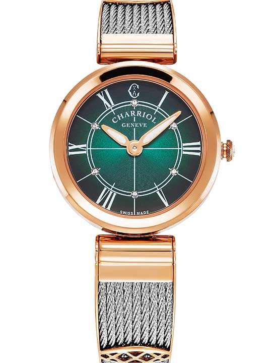 20mm Quartz Charriol Uhren Philippe Charriol Silver Stainless