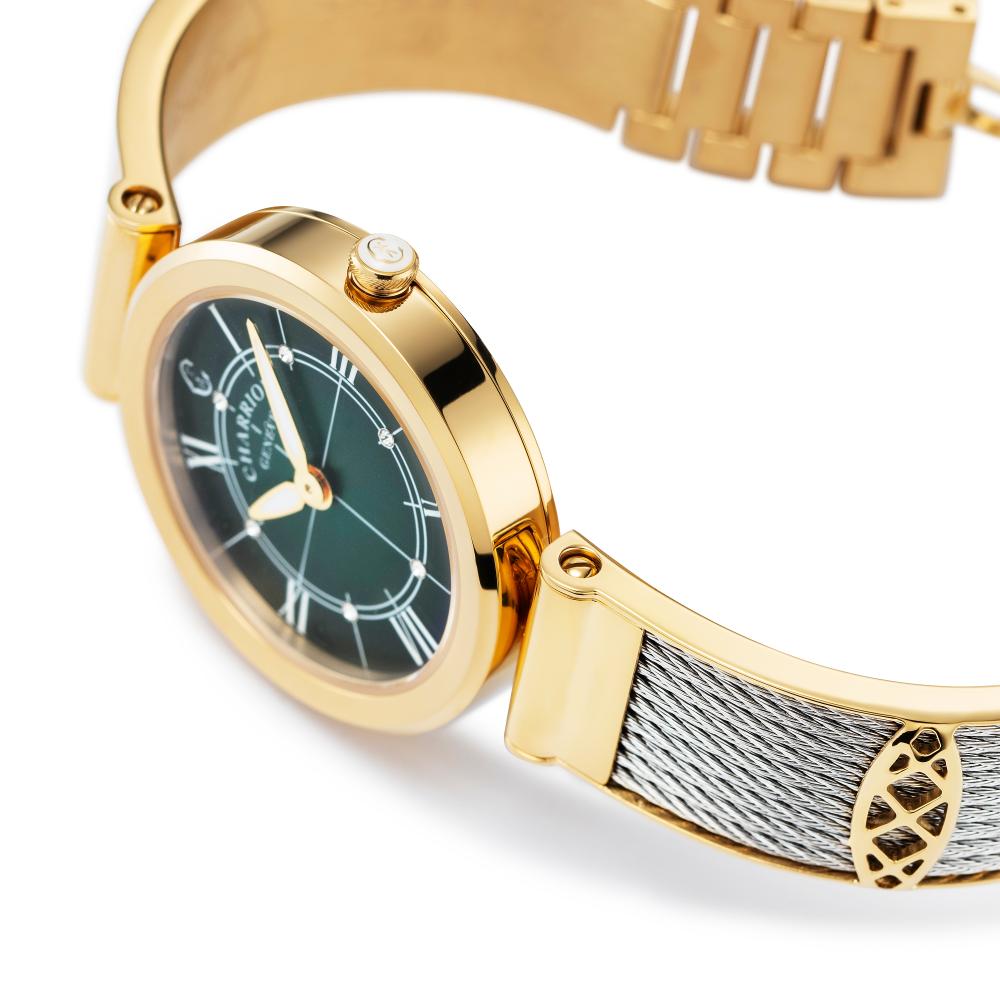 Charriol Forever Round Dial Women Watch - FE32104030 Helios