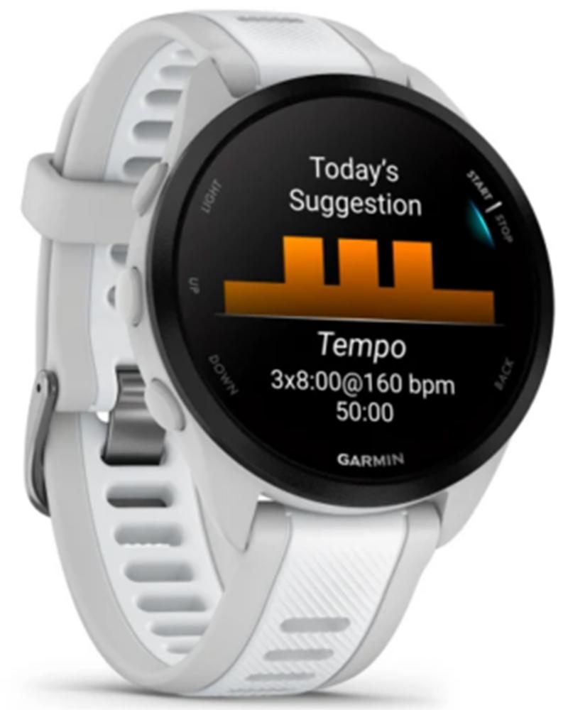 Garmin Unisex FORERUNNER 165 Black Digital/Smart Watch SKU-ID 010