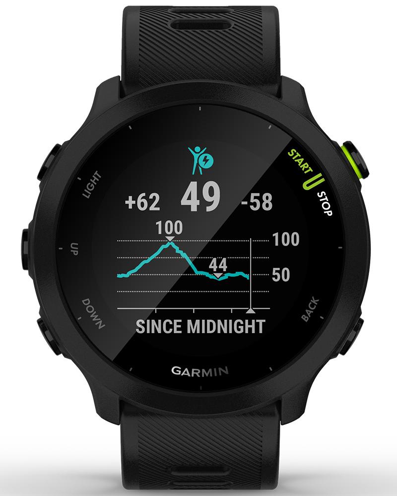 Garmin Unisex FORERUNNER 55 Black Digital/Smart Watch SKU-ID 010