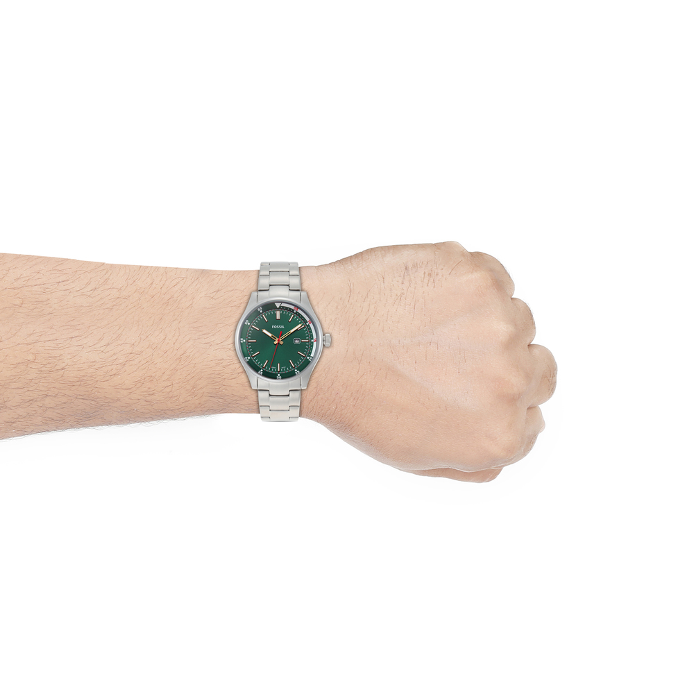 Buy Online Fossil Men Round Green Watches fs5533 at Best Price Helios Store