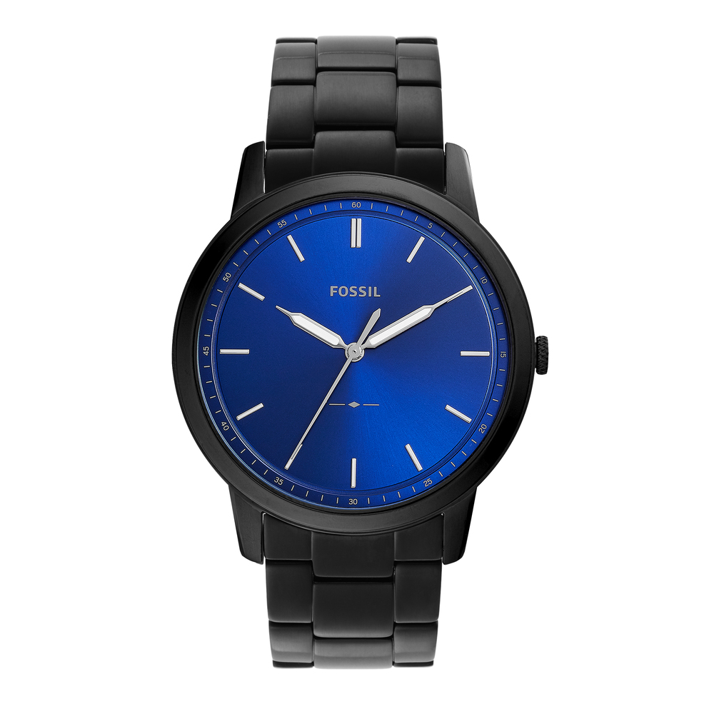 Buy Online Fossil Men Round Blue Watches fs5693 at Best Price Helios Store