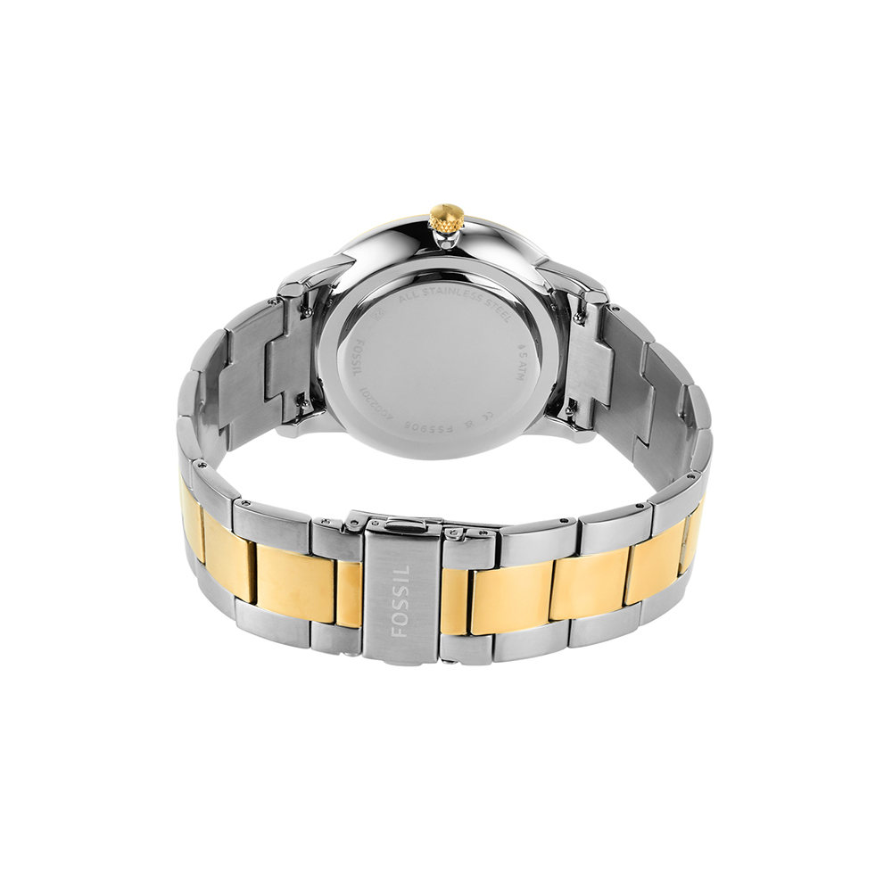 Fossil Neutra Minimalist Round Dial Men FS5906 Helios Watch Store