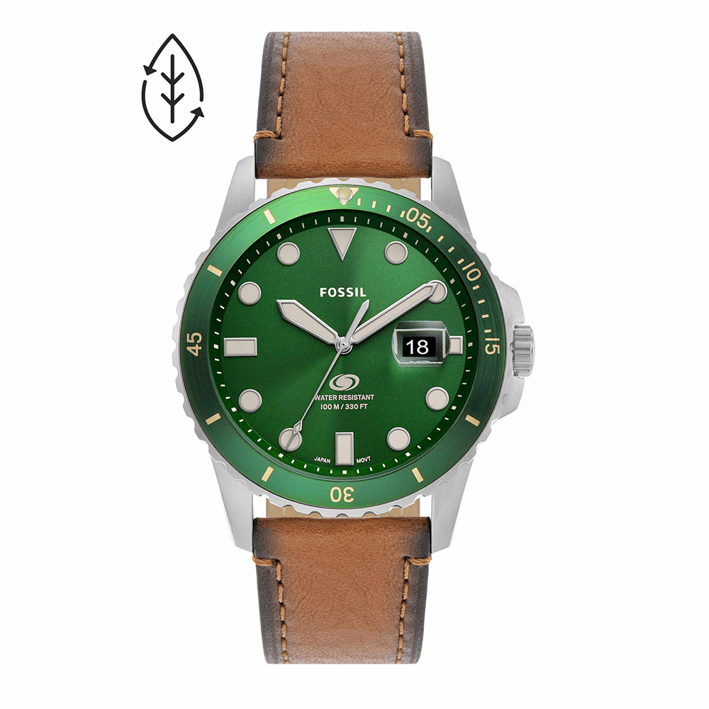 Fossil Fossil Blue Round Dial Men FS5946 Helios Watch Store