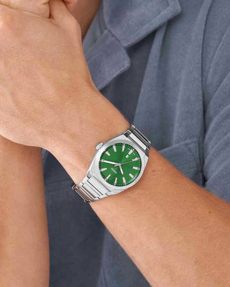 Fossil Men EVERETT Green Analog Watch SKU-ID FS5983 Helios The