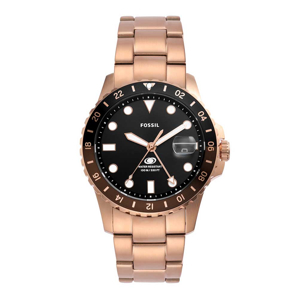 All gold fossil watch best sale