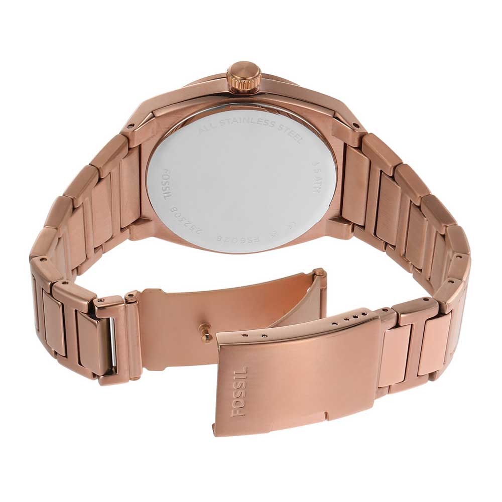 Fossil Men EVERETT Brown Analog Watch SKU-ID FS6028 Helios The