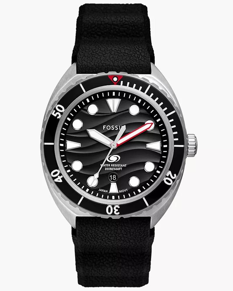 Fossil Men BREAKER Black Analog Watch SKU-ID FS6062 Helios The