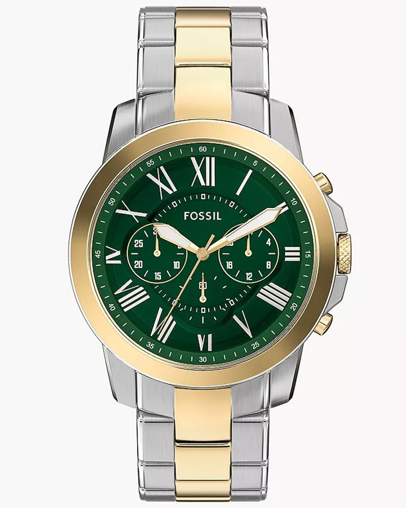Fossil Men GRANT Green Analog Watch SKU-ID FS6131 Helios The