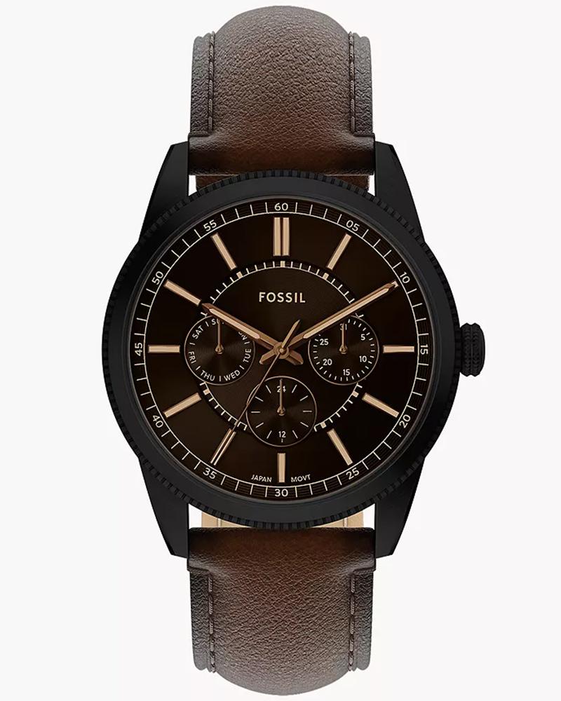 Jaipur Watch Rich Watch Company Fossil Men Pearson Round Black Watches