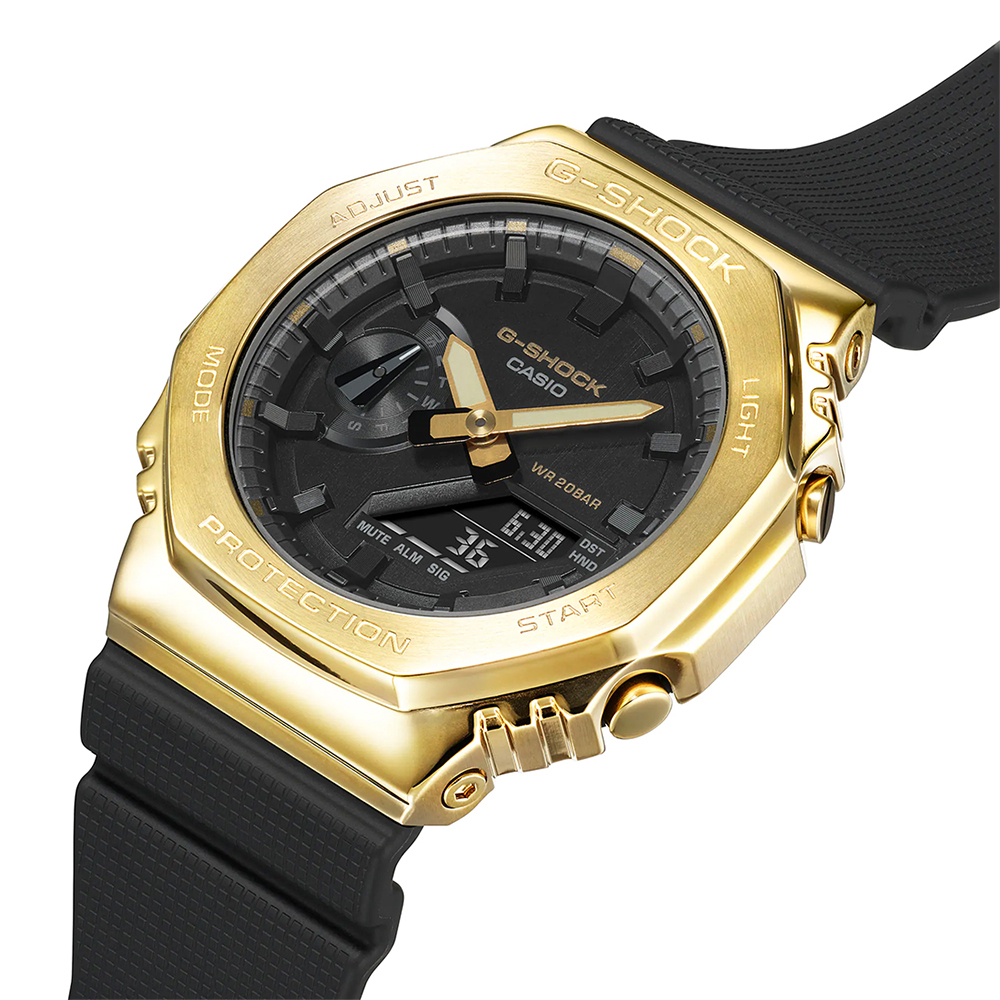 GSHOCK/ゴールド/ブラック G-SHOCK】Black × Gold Series / GA-110GB-1AJF （ブラック