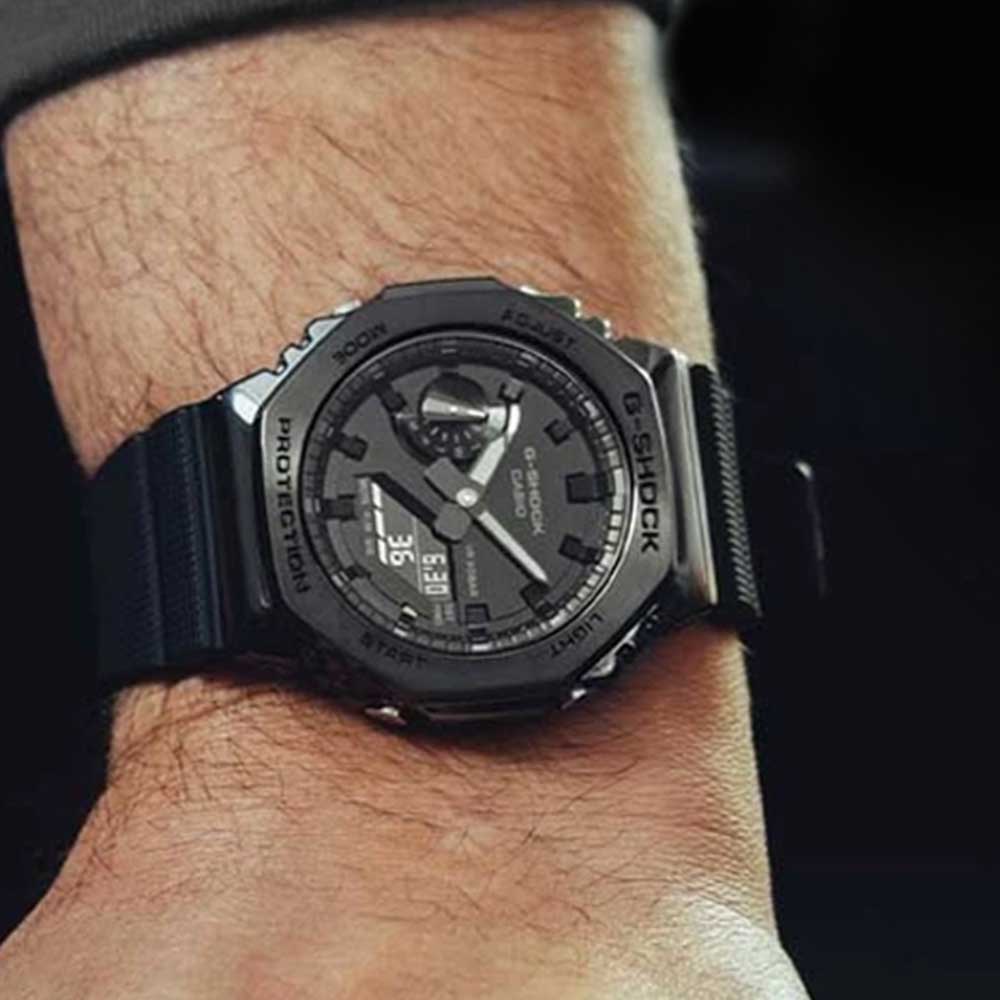G-Shock Men METAL Black Analog-Digital Watch SKU-ID G1371 | Helios