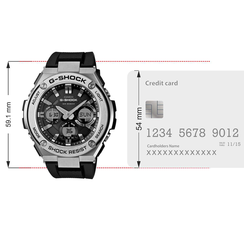 G-Shock G-Shock Men Round Black Watches