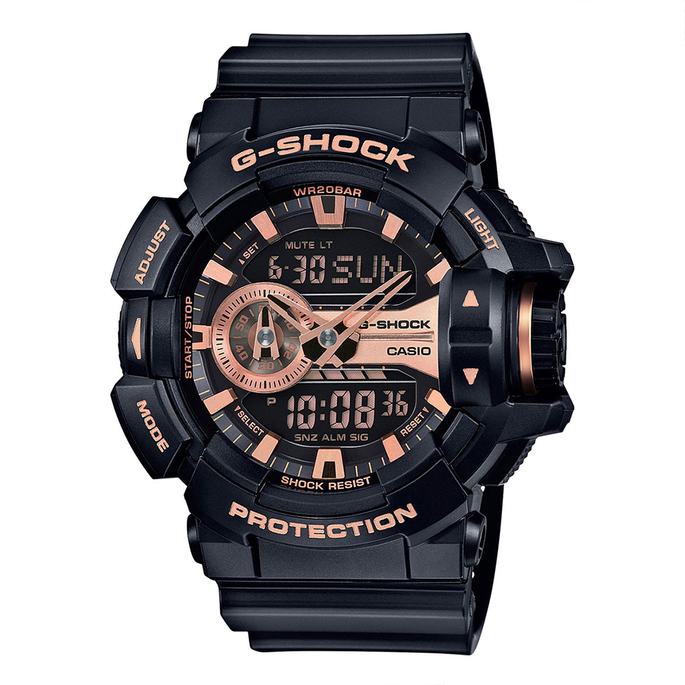 G-Shock Men G-Shock Round Brown Watches
