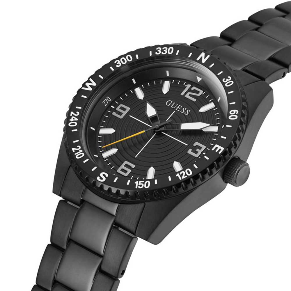 Guess Men NORTH Black Analog Watch SKU-ID GW0327G2 Helios The