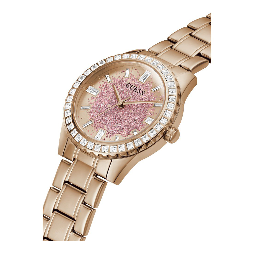GUESS[ゲス] MODEL NO.u0235l3 Rose Gold Dynamic Feminine Sport LADIES Watch U0 GUESS[ゲス] MODEL NO.u0235l3 Rose Gold Dynamic Feminine Sport