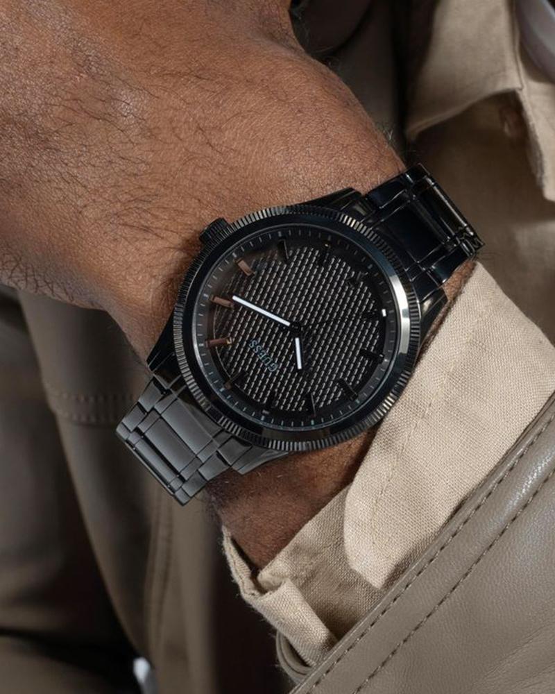 Guess Men DEX Black Analog Watch SKU-ID GW0626G3 | Helios The