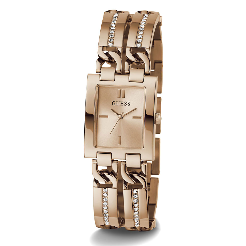 Guess Women MOD ID Rose Gold Analog Watch SKU-ID GW0668L3 Helios