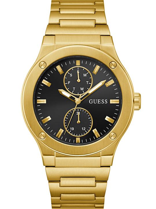 Guess Men JET Black Analog Watch SKU-ID GW0795G4 Helios The
