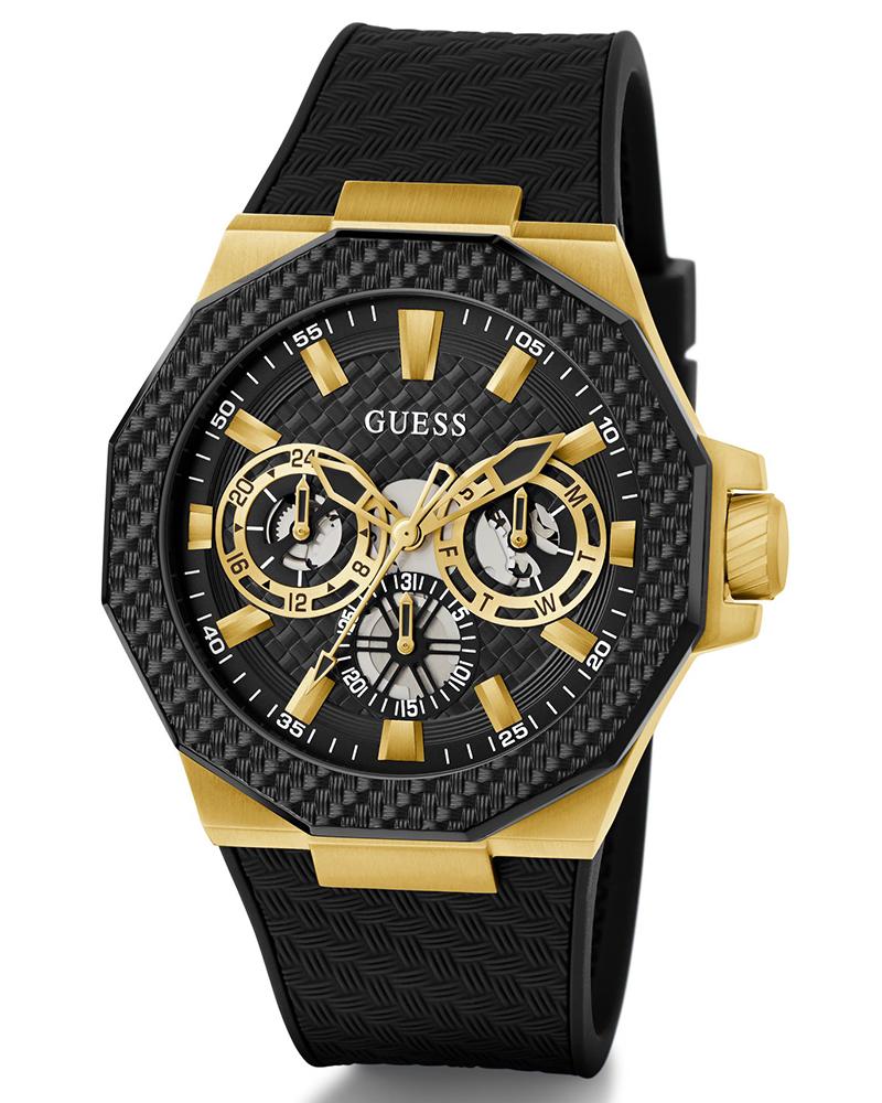 Guess Men INDY Black Analog Watch SKU-ID GW0853G2 Helios The