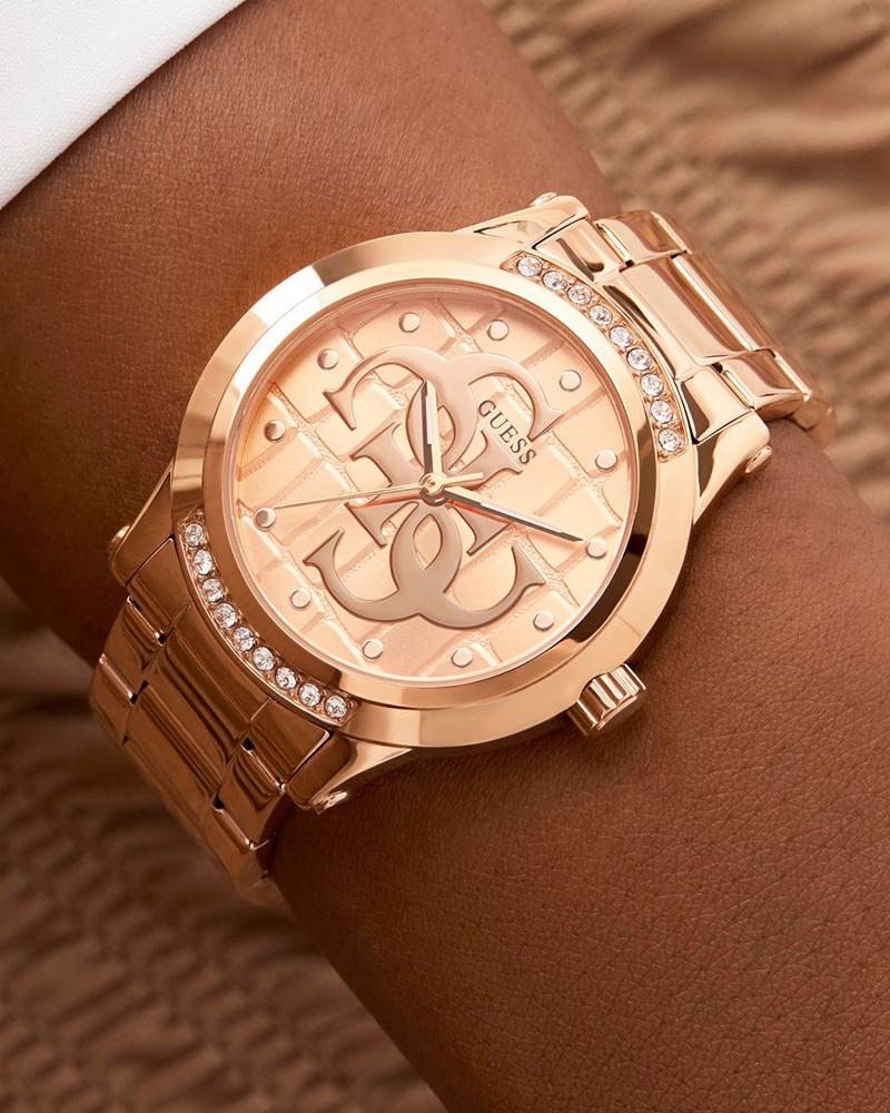 Guess Women ANNETTE Rose Gold Analog Watch SKU-ID GW0861L3