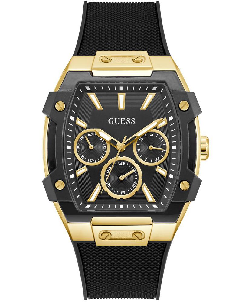 Guess Men PHOENIX Black Analog Watch SKU-ID GW0956G2 Helios The