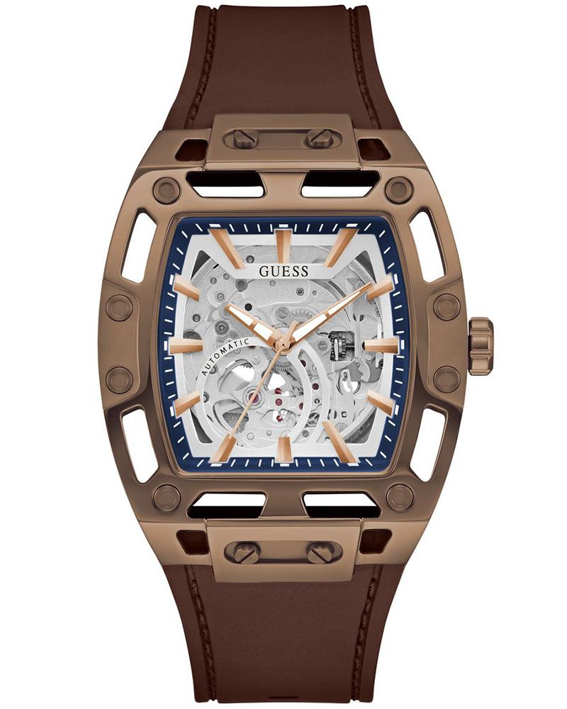 Guess Men PHOENIX Silver Analog Watch SKU-ID GW0980G3 Helios The