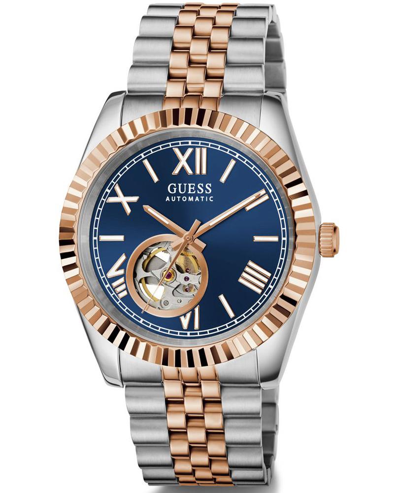 Guess Men CONNOISSEUR Blue Analog Watch SKU-ID GW0984G5 Helios