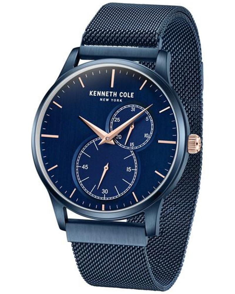 Kenneth Cole Men SPRING/SUMMER 2024 Blue Multifunction Watch SKU