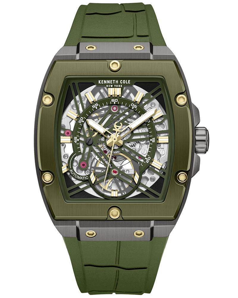 Kenneth Cole Men SS25 Green SELF-WINDING Watch SKU-ID