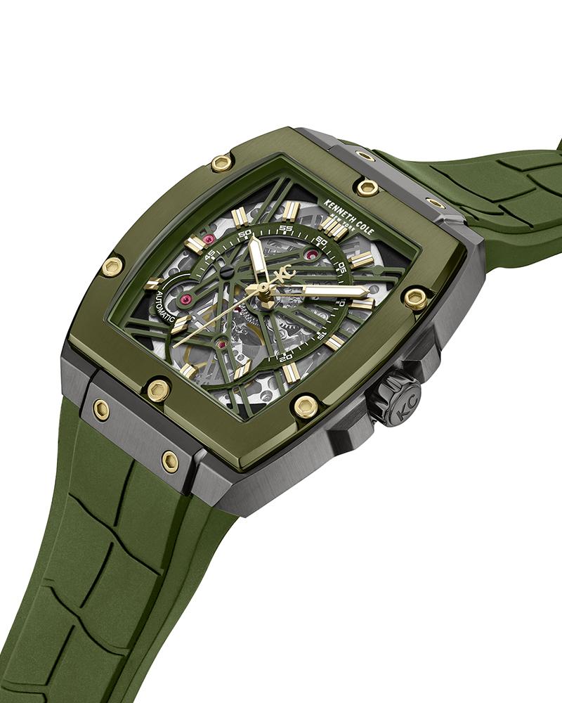 Kenneth Cole Men SS25 Green SELF-WINDING Watch SKU-ID