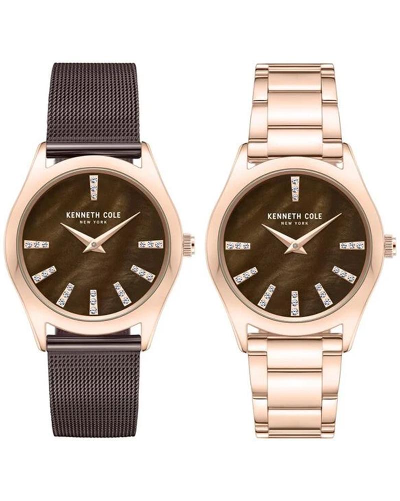 Kenneth cole Women Spring/summer 2024 Round Mother of pearl Watches