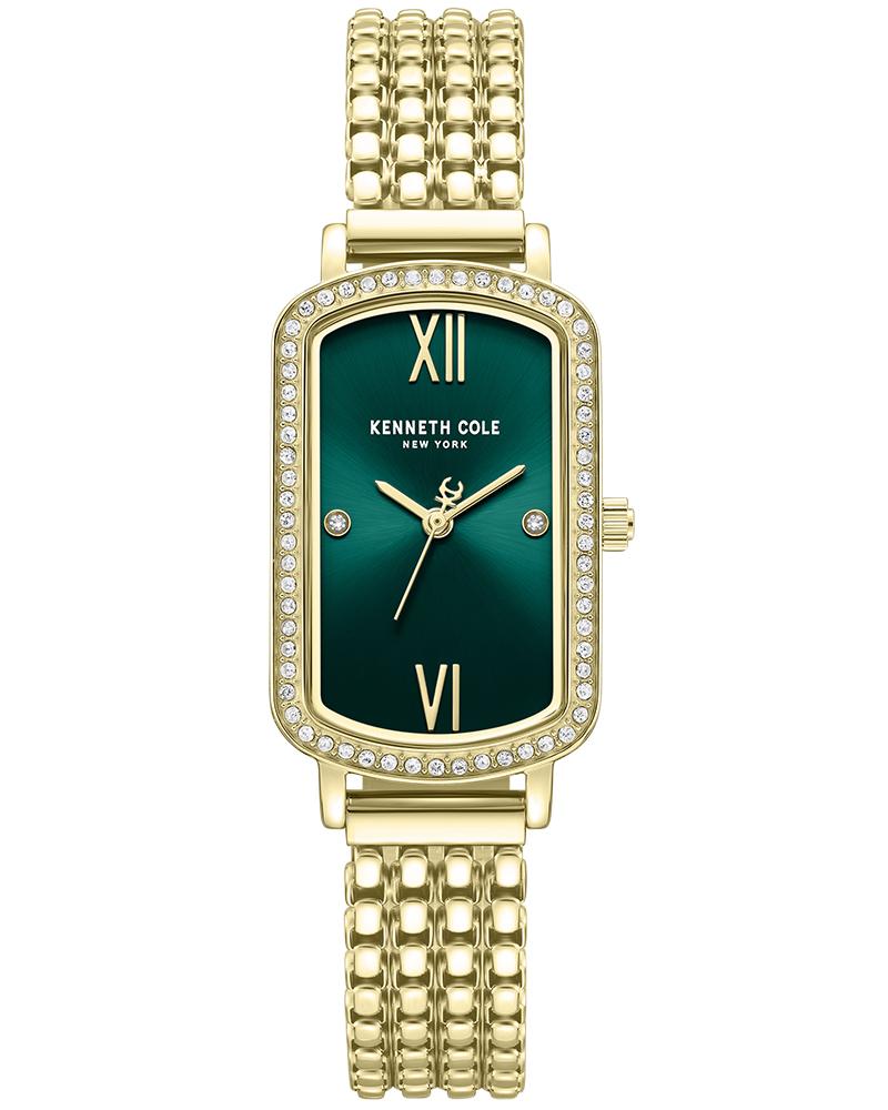 Kenneth cole Women Ss25 Square Green Watches
