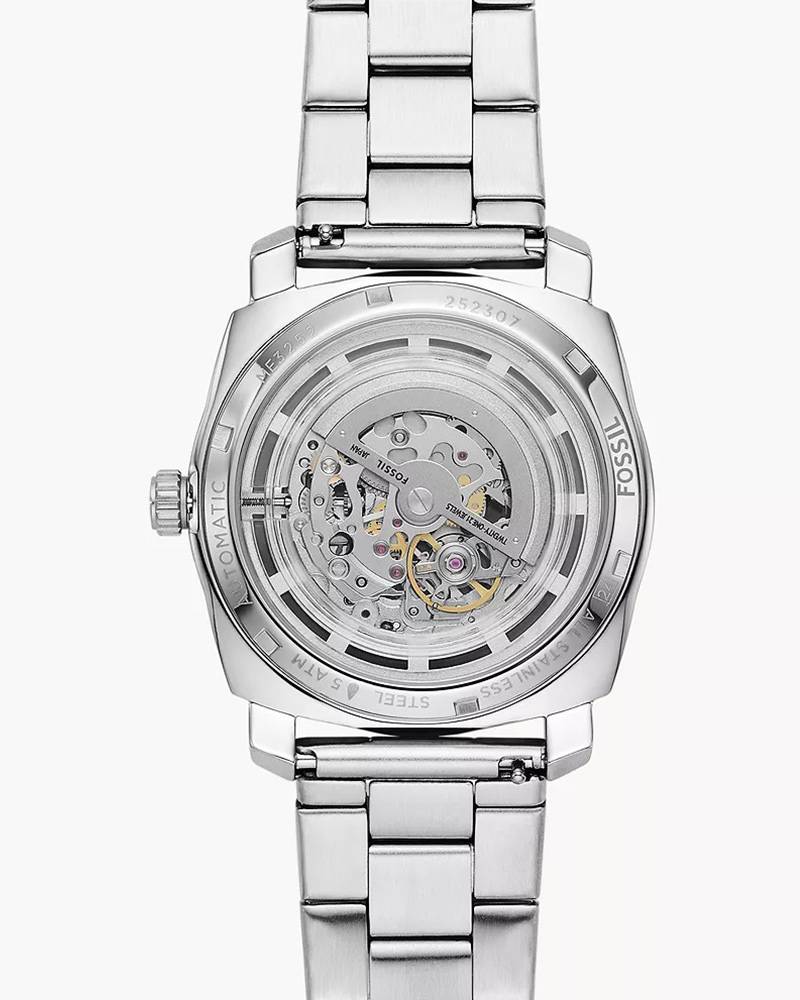 Fossil Men MACHINE Silver Analog Watch SKU-ID ME3252 Helios The