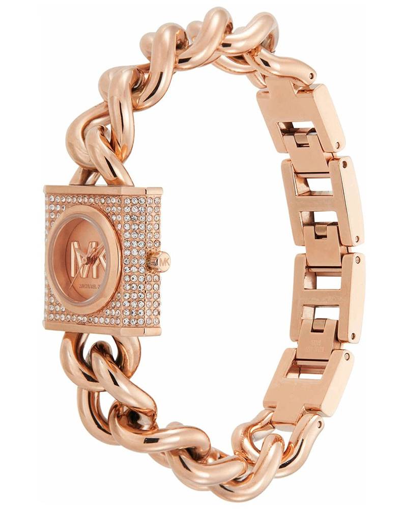 Michael Kors Women MK CHAIN L Rose Gold Analog Watch SKU-ID MK4827