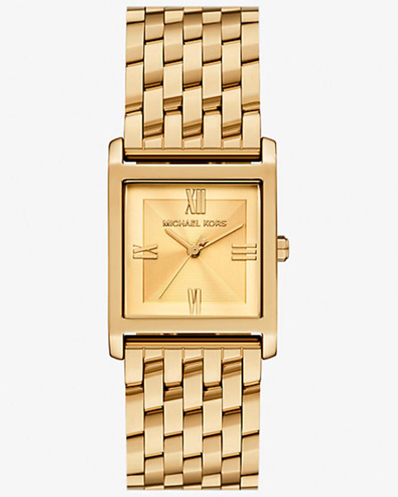 Michael kors Women Georgie Square Gold Watches