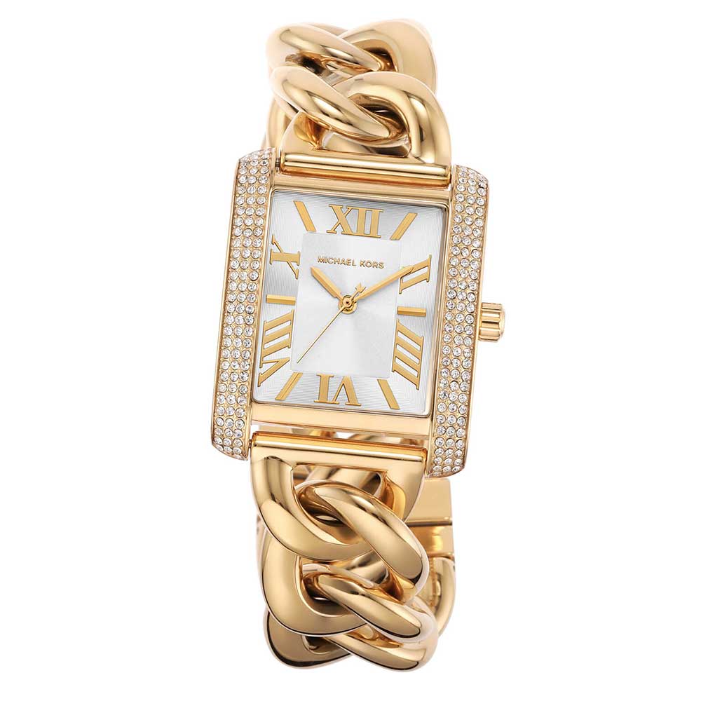 Buy Michael Kors Emery Rectangular Dial Women Watch MK7300 Helios Watch Store