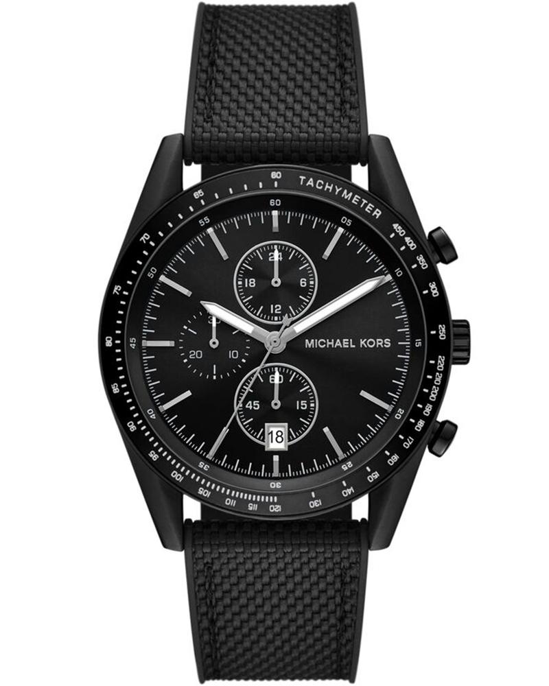 Michael kors Men Warren Round Black Watches