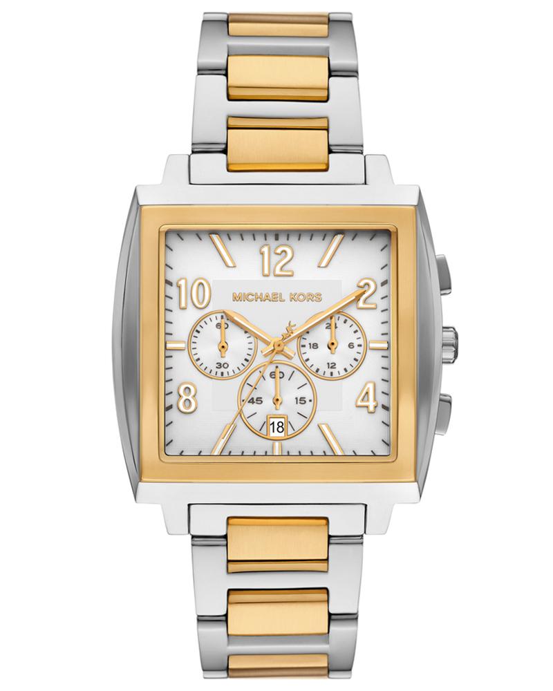 Michael kors Men Rhys Square White Watches