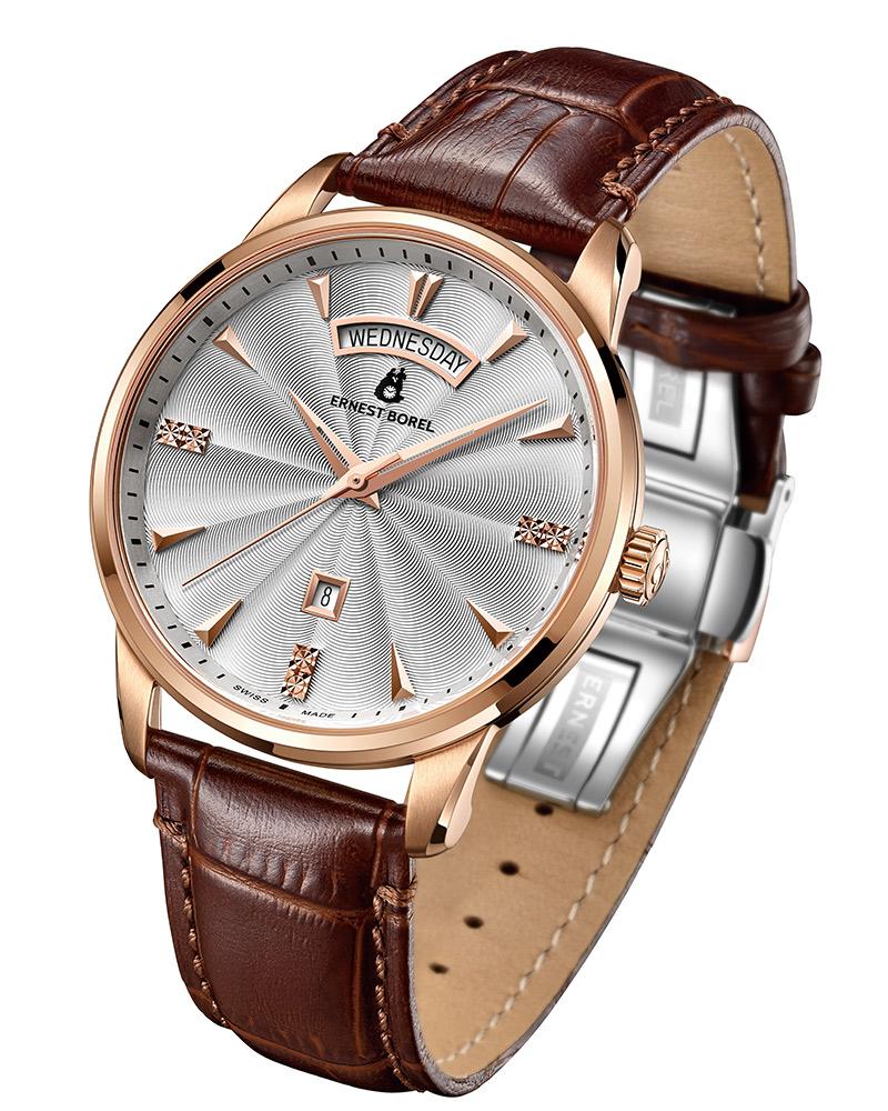 Ernest Borel Men JULES BOREL White Analog Watch SKU-ID N0436G0B