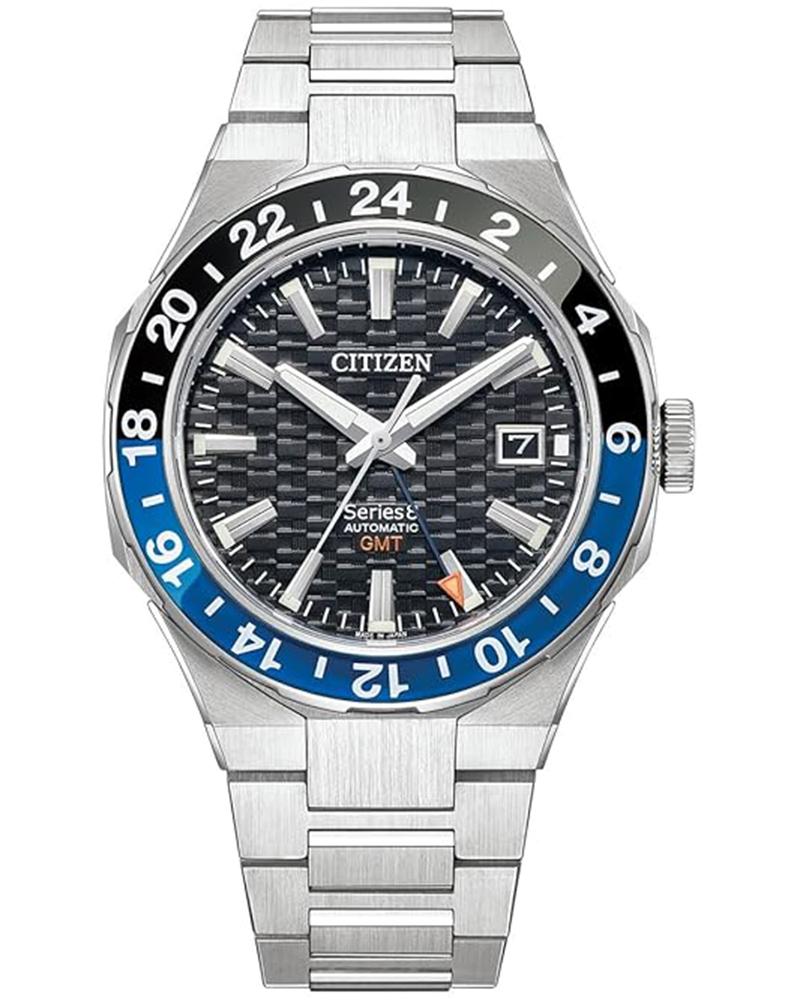 Citizen Men SERIES 8 880 GMT Black Analog Watch SKU-ID NB6031-56E