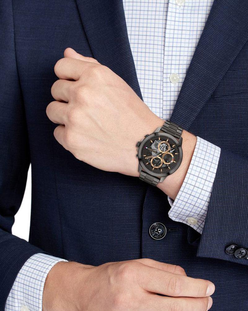 Tommy hilfiger Men Round Grey