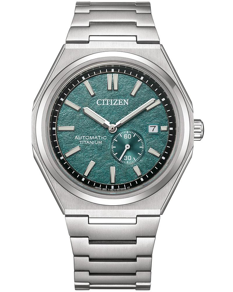 Citizen Men ZENSHIN Teal Analog Watch SKU-ID NJ0180-80X | Helios