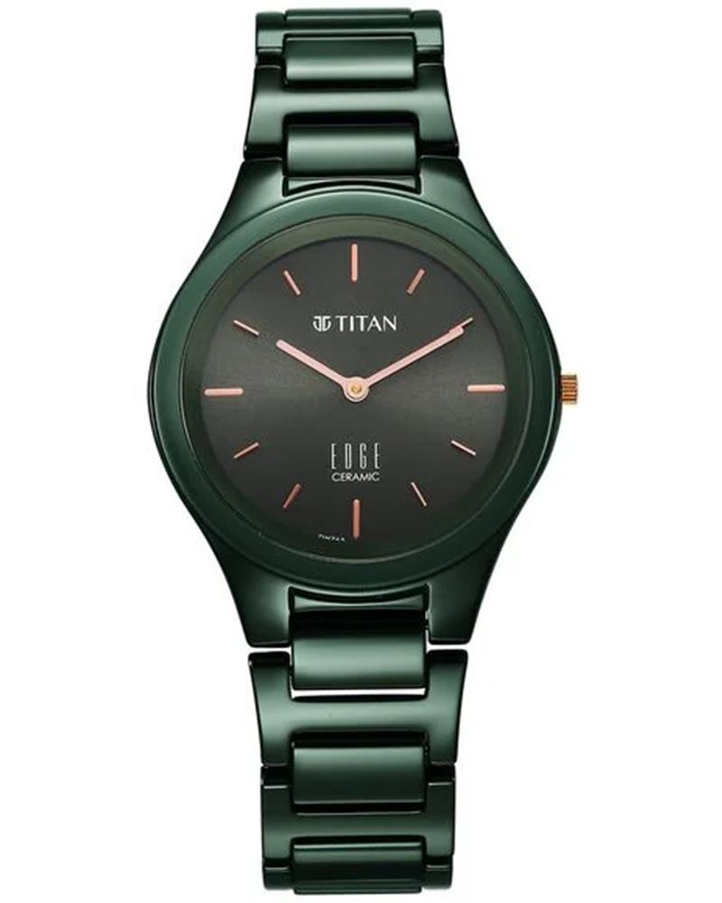 Edge Women EDGE BICOLOUR Green Analog Watch SKU-ID 2653KC12