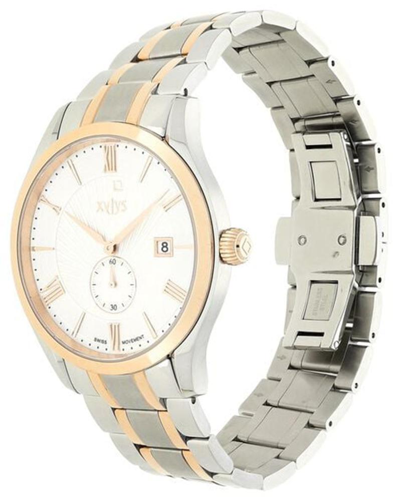 Titan Xylys Men CLASSIC Silver Analog with Date Watch SKU-ID