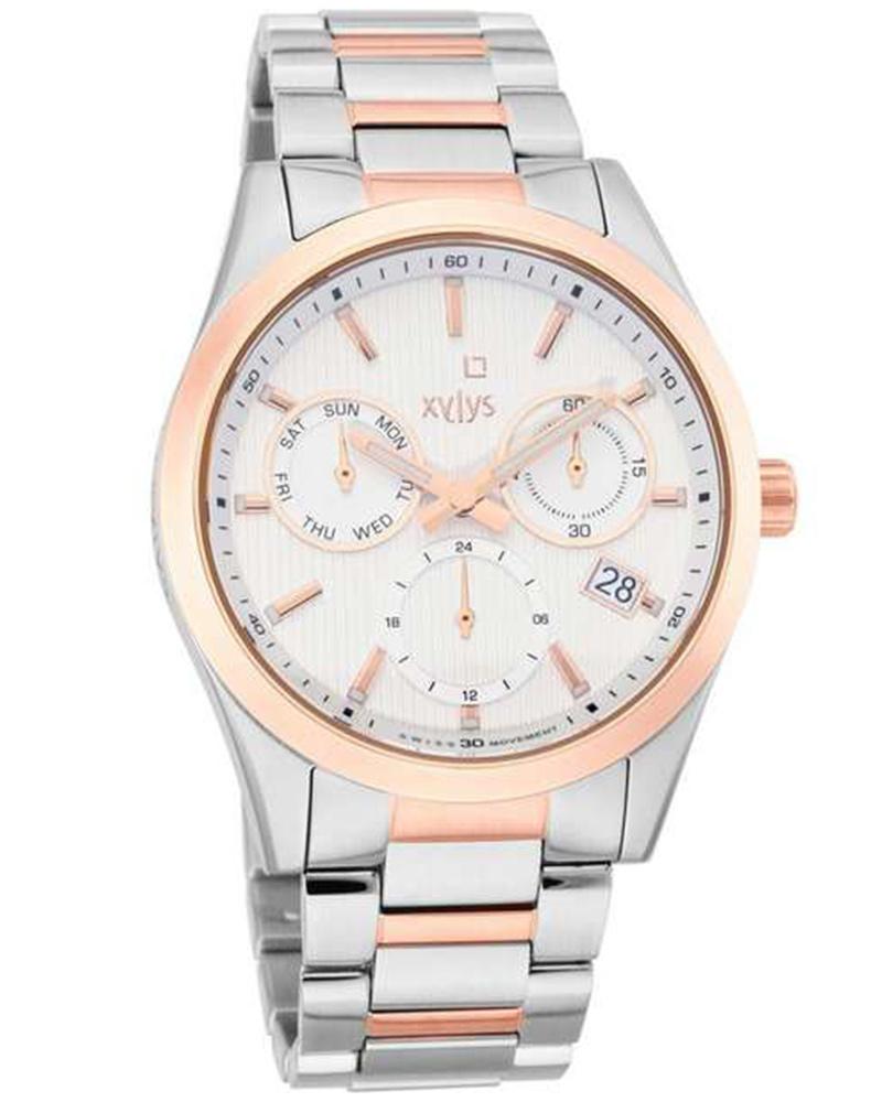 Titan Xylys Men CLASSIC White Multifunction Watch SKU-ID