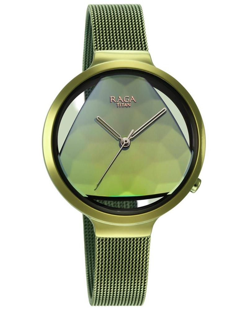 Buy Titan Round Women Watch NS95134QM01 Helios Watch Store