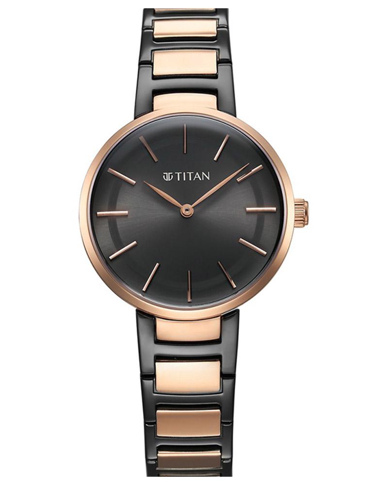 Titan Women WORKWEAR Anthracite Analog Watch SKU-ID 95183KM02