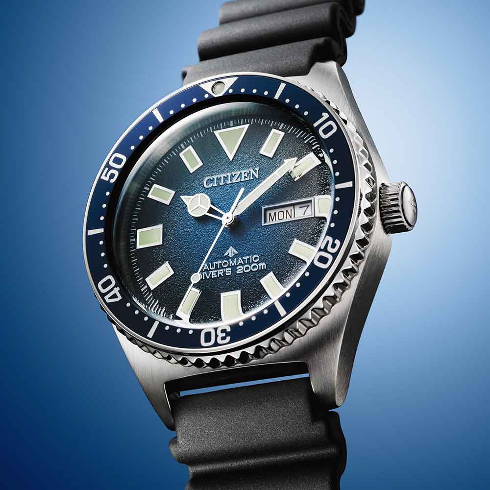 Citizen Men PROMASTER MARINE AUTOMATIC Blue Analog Watch SKU-ID