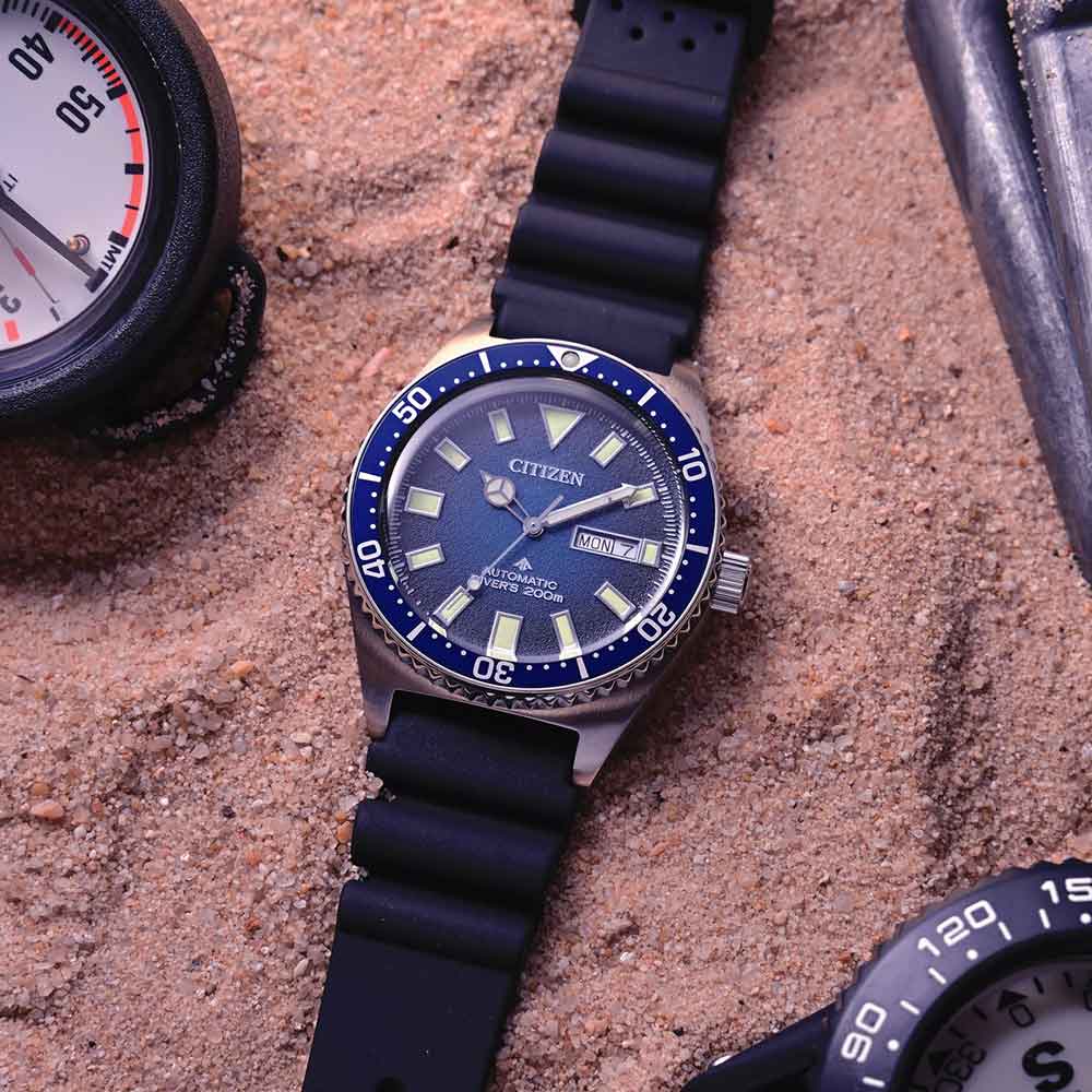 Citizen Men PROMASTER MARINE AUTOMATIC Blue Analog Watch SKU-ID